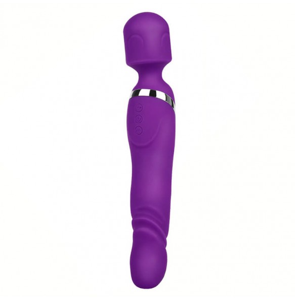 Mizzzee Irina Dual-Head AV Massager (Chargeable - Purple)